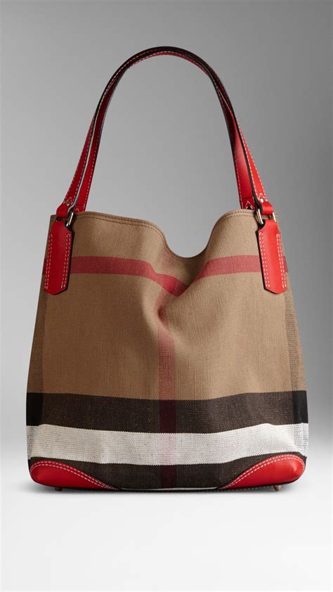 designer purses burberry|Burberry canvas handbags on sale.